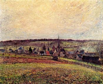 Camille Pissarro : The Village of Eragny